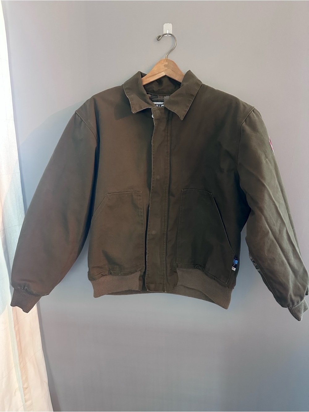 Walls Olive Green Work Jacket